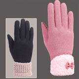 20 Colors Fashion Women Gloves Winter Fitness Women Guantes Mujer New 2016 Phone Touch Screen Outdoor Wrist Mittens Warm Gloves